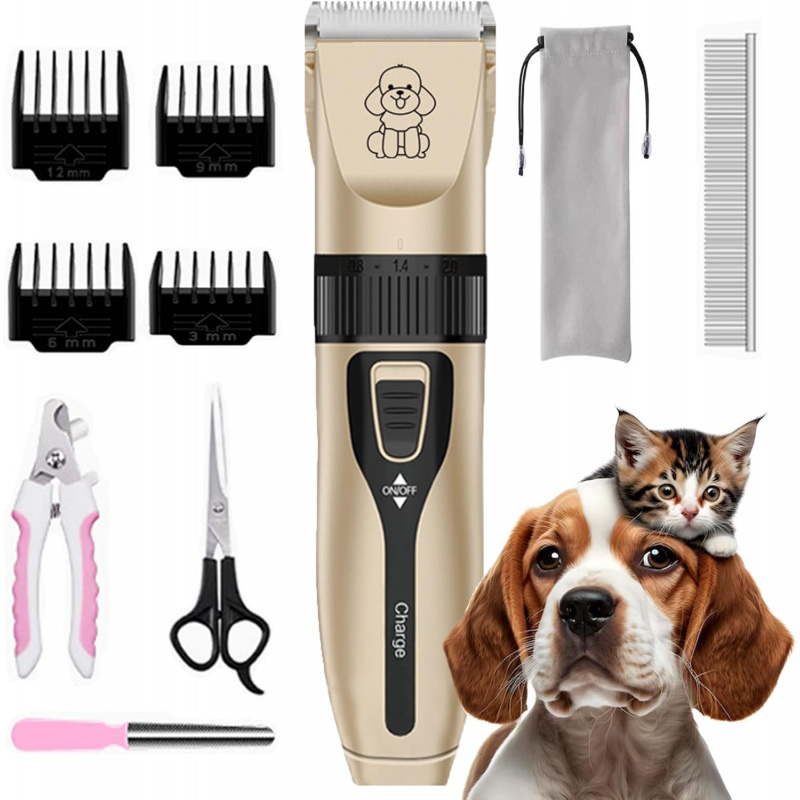 Pet Supplies Grooming Hours - Tierhaarschneider-Set für Kaninchen, Hunde, Katzen und