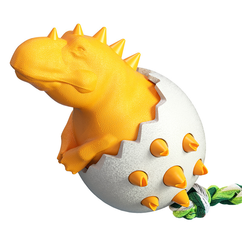 Pet Supplies Amazon - Grenzüberschreitendes neues Produkt Amazon-Bestseller Dinosaurier-Ei Hundekau-Stick