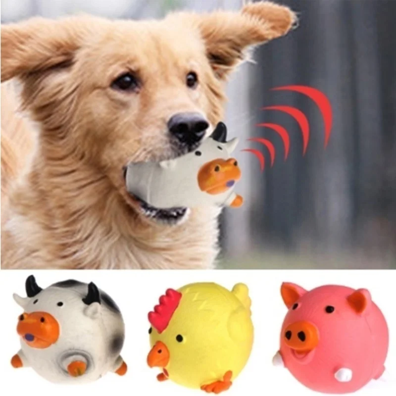 Pet Supplies Amazon - Haustierzubehör Amazon Bestseller Tierfigur Latex-Spielzeug Quietschendes