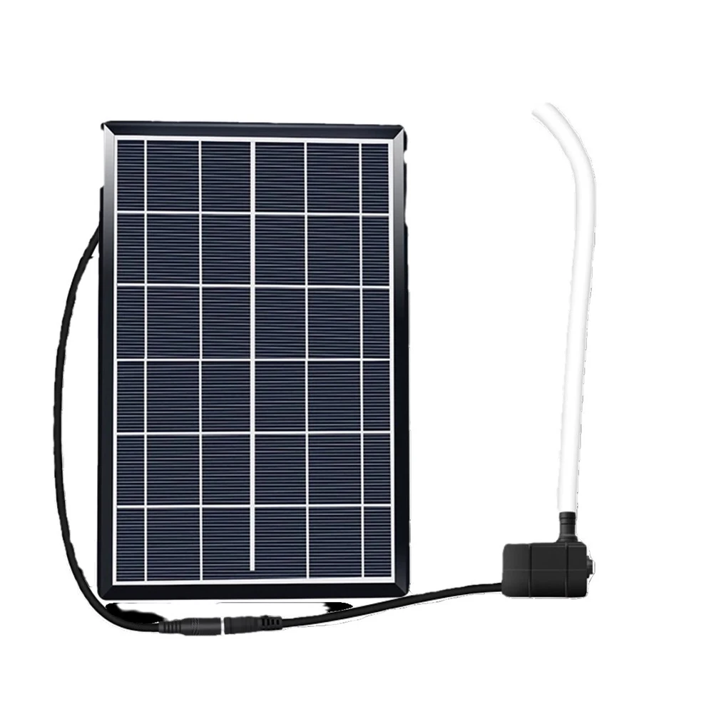 Fish Tank Filter Pump - Kleine Solar-Wasserpumpe, 12 V, Zirkulation, Fischteich,