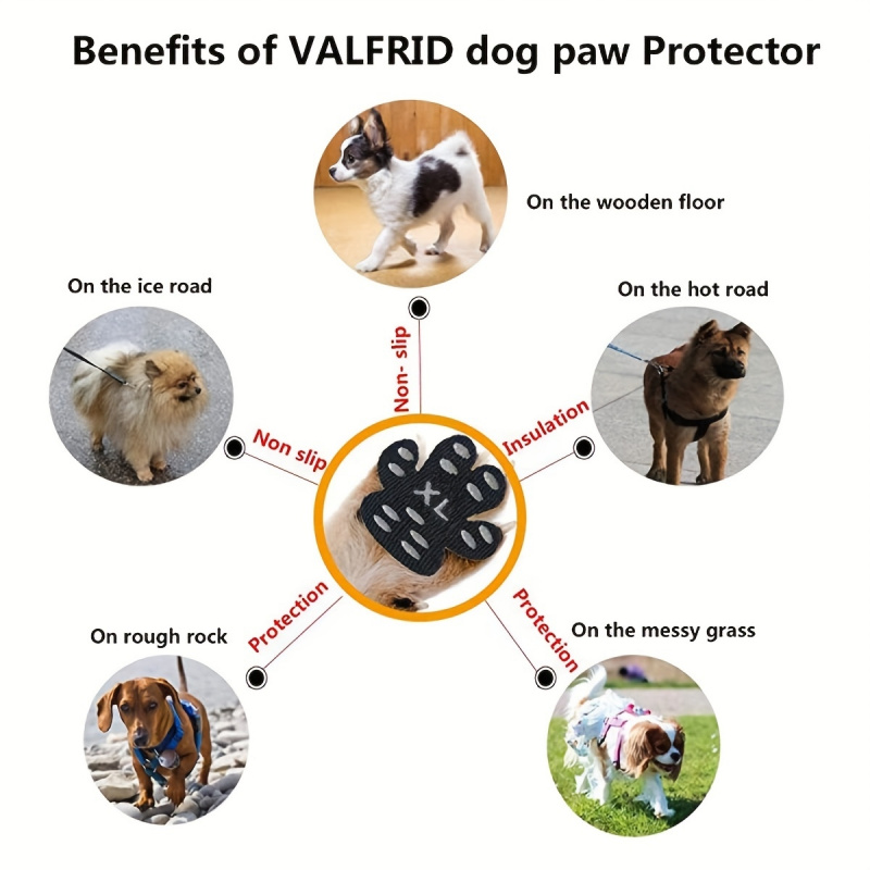 Anti-Rutsch-Pads für Hunde, wa – Dog Booties Paw Protector Bewertung und Preis