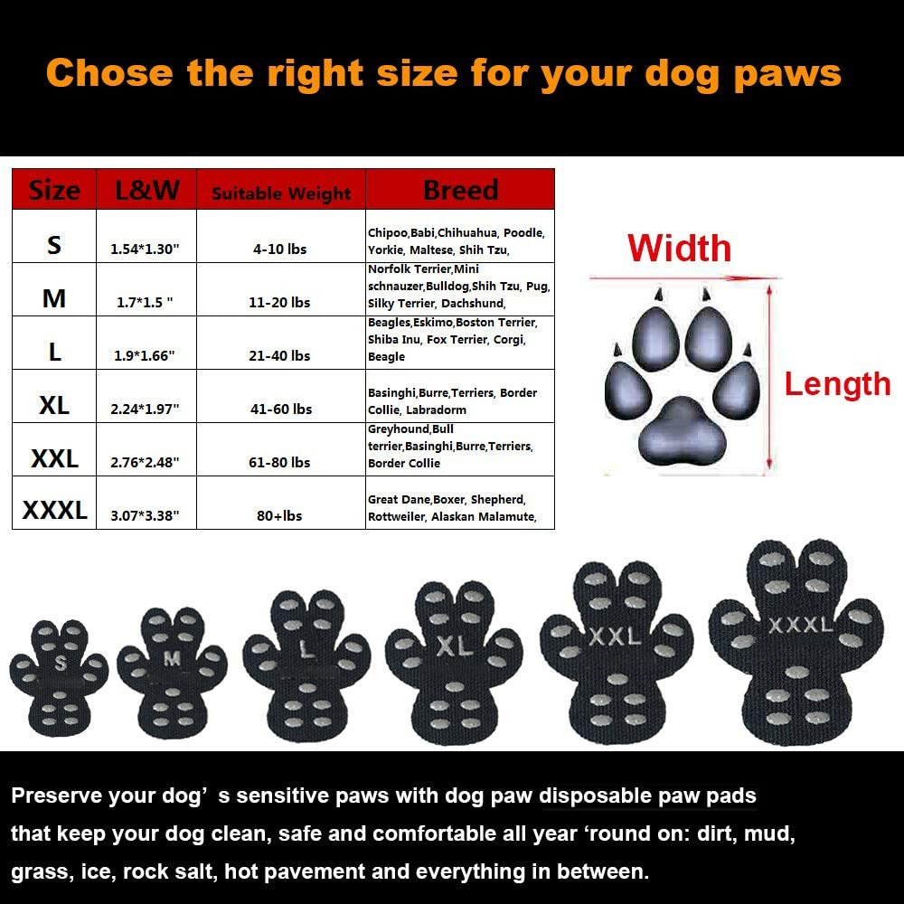 24PCS Hund Pfote Protector Ant – Dog Booties Paw Protector Bewertung und Preis