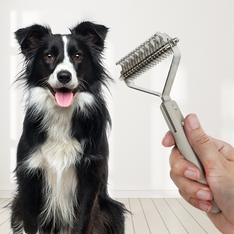 Langlebige doppelseitige Kämme – Pet Hair Remover Brush Bewertung und Preis