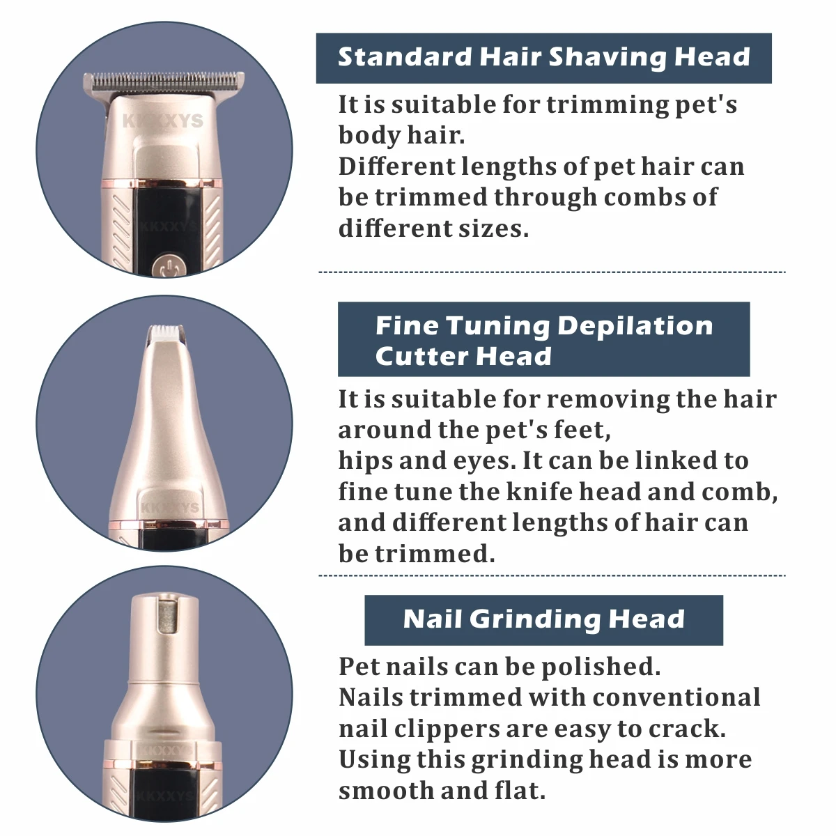 Pet Haar Trimmer 3in1 Beruf Ka – Pet Supplies Grooming Hours Bewertung und Preis