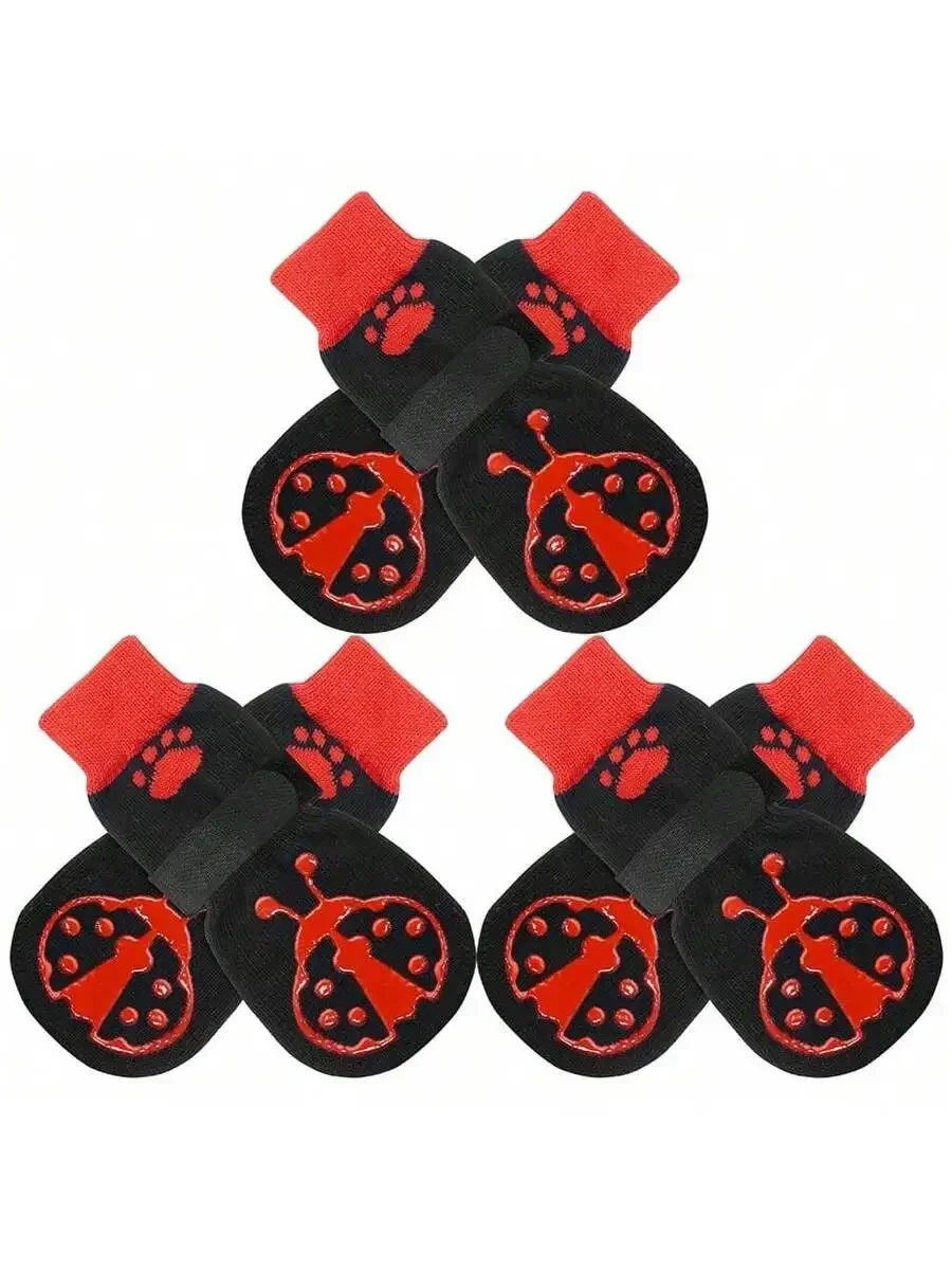 6 Stück rutschfeste Hundesocke – Dog Booties Paw Protector Bewertung und Preis