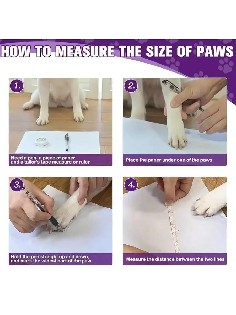 6 Stück rutschfeste Hundesocke – Dog Booties Paw Protector Bewertung und Preis