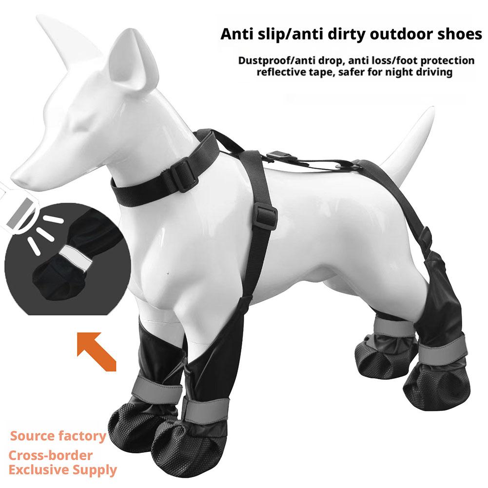 Hunde-Stiefel mit Hosenträger, – Dog Booties Paw Protector Bewertung und Preis