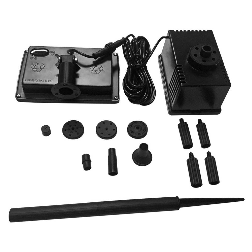 1,5 W 7 V Solar Brunnen Pumpe  – Fish Tank Filter Pump Bewertung und Preis