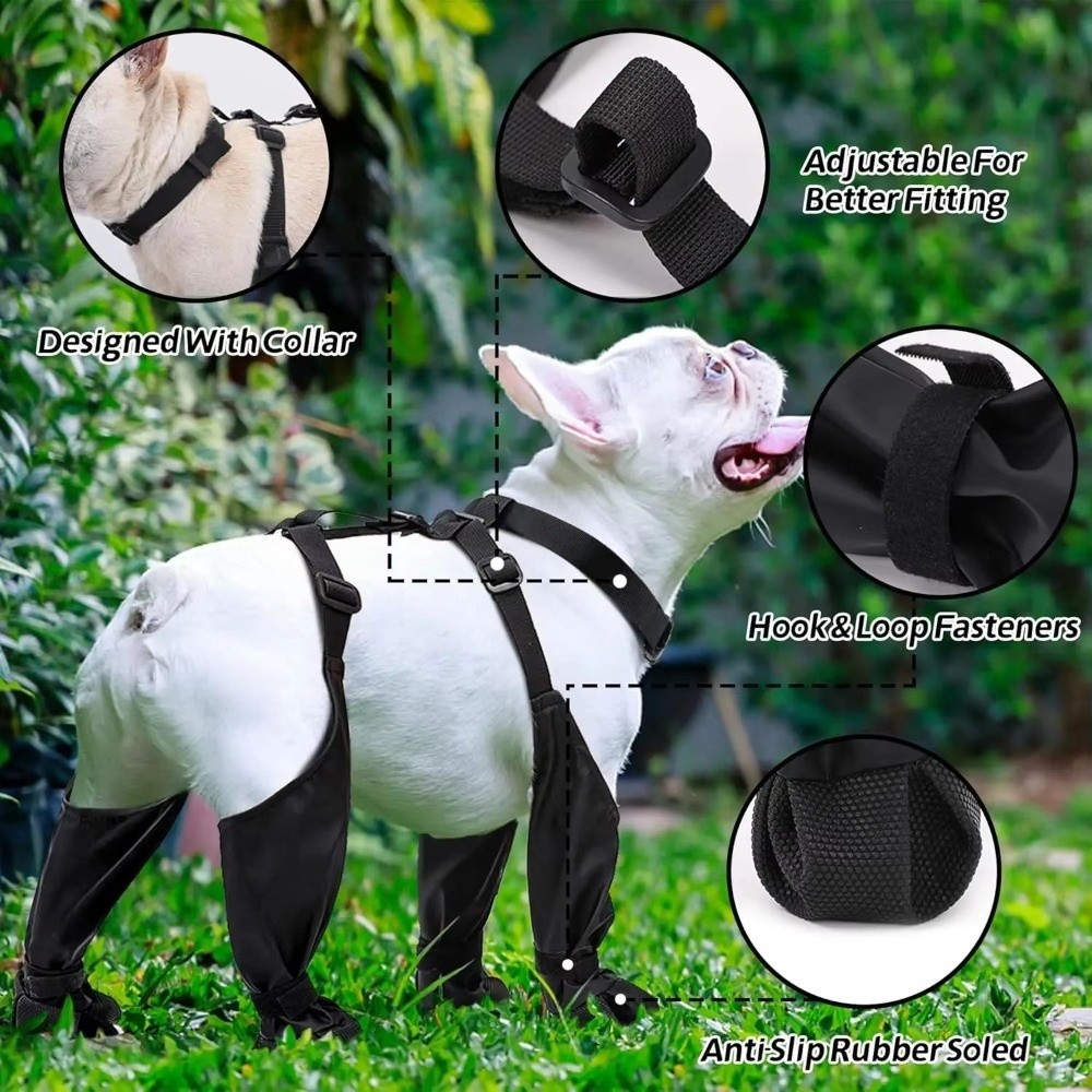 Anti-Fall-wasserdichte Hundesc – Dog Booties Paw Protector Bewertung und Preis